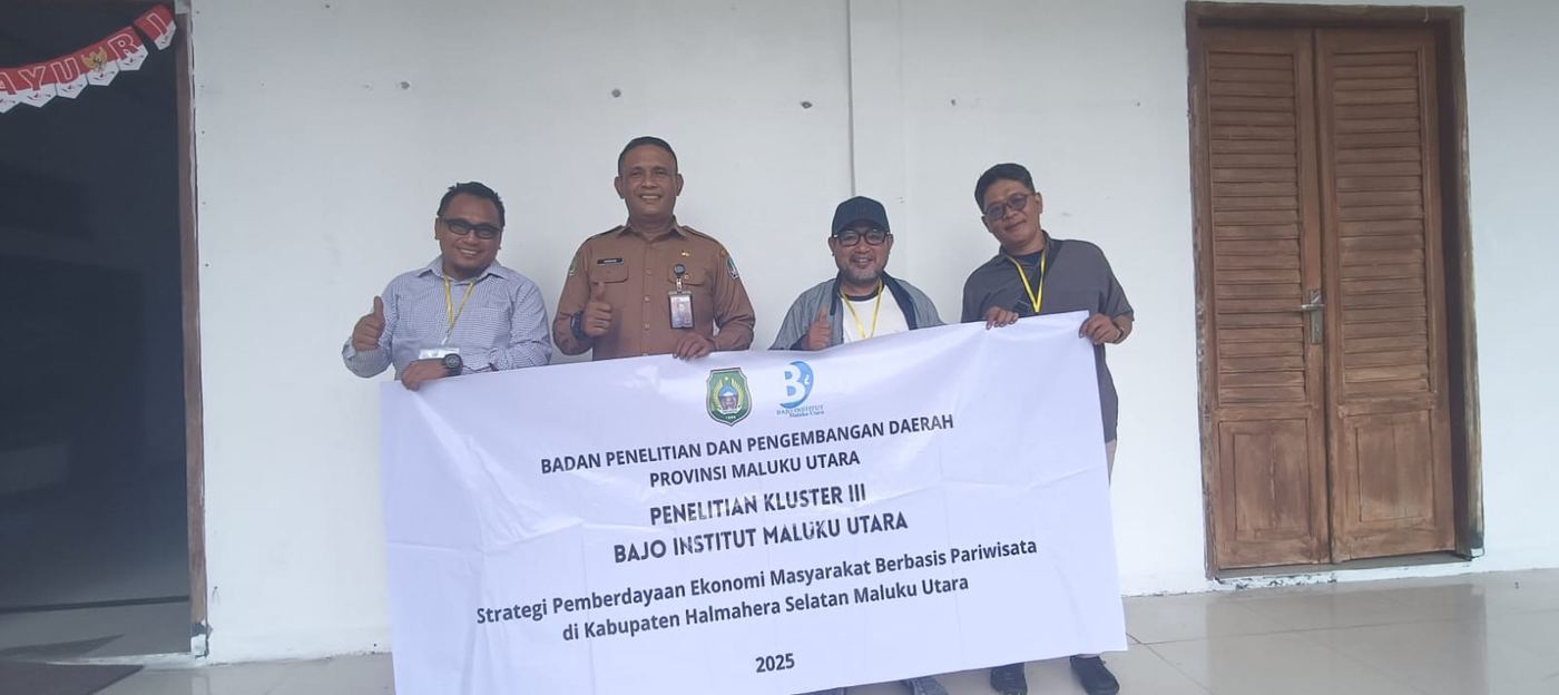 Penelitian Lapangan Klaster III di Halmahera Selatan, foto 1